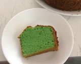 A picture of step 9 of Pandan Chiffon Cake.
