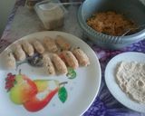 Une image de l'étape 2 de Croquettes de Riz Dorées, Nappées de Sauce.