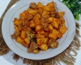 Foto langkah ke 5 dari resep Sambal Goreng Kentang Ati Ampela.