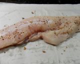 Foto del paso 1 de la receta: Espirales de merluza rellenos con panceta