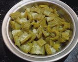 A picture of step 1 of Akkha masoor ridge gourd pancake.