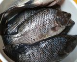 Foto langkah ke 1 dari resep Ikan mujair (gurame) pepes bumbu pedaass alla manado.