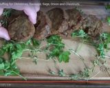 A picture of step 10 of Sage, onion, sausage and chestnut stuffing for your Christmas dinner.