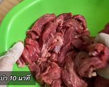 รูปขั้นตอนการทำที่ 4 ของ วิธีทำเนื้อแดดเดียว