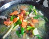 Foto langkah ke 2 dari resep Soup ikan tenggiri - sehat segar.