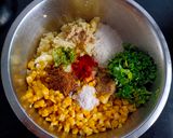 A picture of step 1 of Sweetcorn Lollipops / Sweetcorn Cutlets.