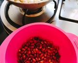A picture of step 2 of Makhana foxnuts Bhel.