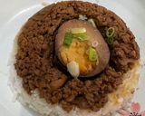 Foto langkah ke 8 dari resep Nasi Tim Ayam Jamur.