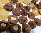 Foto del paso 6 de la receta: Pastisetas/Galletas de mantequilla de chocolate con almendra 🍪
