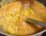 A picture of step 2 of Sweet corn sabzi.