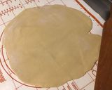 Une image de l'étape 1 de Tarte aux pommes sur lit de compote pommes et noix (pâte brisée aux deux beurres).