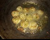 A picture of step 4 of Leftover Chapati Manchurian.