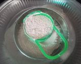 A picture of step 1 of Bajra Methi Achari Vada.