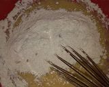 A picture of step 4 of Banana muffins#seasonal ingredients.