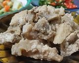 Foto langkah ke 2 dari resep Lodeh Tetelan Kepala Sapi Gembus Labu Siam Kacang Panjang.
