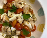 Foto del paso 3 de la receta: Ensalada de quinoa con pollo rápida en 10 minutos!