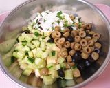 Alap saláta Kedvenc dresszinggel recept fázis 3 fotója