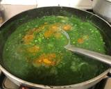 Restaurant Style Palak Mutter recipe step 8 photo