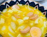Foto langkah ke 4 dari resep Omelette Sosis Keju.