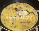 Foto langkah ke 7 dari resep SPAGHETTI CREAMY MUSHROOM / Spaghetti krim susu.