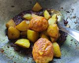 A picture of step 9 of Egg Curry.