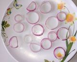 A picture of step 2 of Deep-fried Onion Rings #deepfriedsnacks.