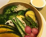 A picture of step 2 of Sesame Dip made with Japanese Mayo.