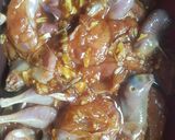 Hình bước làm 1 của món Chim Cút Quay