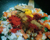 A picture of step 2 of Dal kanda.