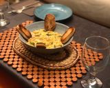 Foto del paso 6 de la receta: Revuelto de gambas al ajillo y trigueros frescos