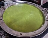 A picture of step 3 of Sandwich dhokla.