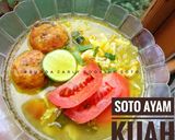 Foto langkah ke 3 dari resep Soto Ayam kuah kuning seger🖤.