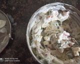 A picture of step 5 of Cream cheese fruit and Sprout Salad.