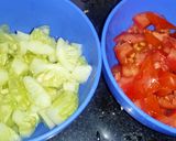 स्प्राउटेड प्रोटीन सलाद (sprouted protein salad recipe in Hindi) रेसिपी चरण 2 फोटो