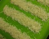 A picture of step 3 of Parmesan crisps.