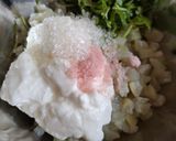 A picture of step 2 of Lauki ka raita.