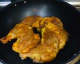 A picture of step 1 of Chicken Tikka Karahi.