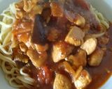 Foto del paso 2 de la receta: Salsa de tomates con pollo y berenjenas
