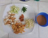Foto langkah ke 4 dari resep Sega Lengko - Nasi lengko Khas Cirebon.