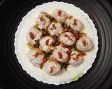 A picture of step 10 of Dahi Bhalle.