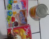 Foto langkah ke 1 dari resep Puding Vla kotak tabur keju.