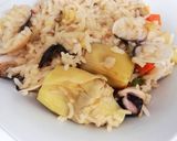 Foto del paso 6 de la receta: Arroz de Pescado, almejas y verduras