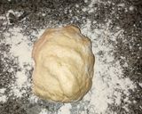 A picture of step 3 of Mini cheeseless pizza.