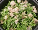 Spenótos tészta hallal recept fázis 3 fotója