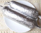 Hình bước làm 3 của món GÀ cuộn rau củ nướng