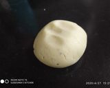 A picture of step 3 of Chena Jalebi /Chanar Jilipi.