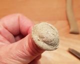 Foto del passaggio 3 della ricetta Orecchiette di grano arso con cime di rapa e salsiccia