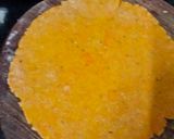 A picture of step 1 of Dal Dhokli.