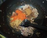 A picture of step 2 of Kadai Paneer Gravy.