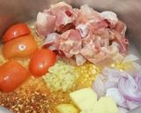 A picture of step 2 of Chicken reshmi kabab.